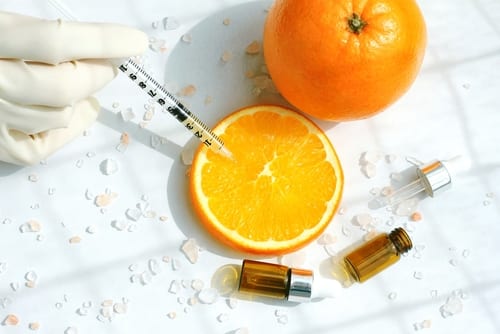 Oranges with vitamin C