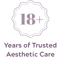 18 years experience badge